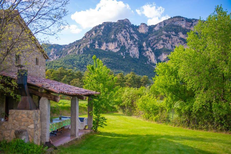 Complex Rural Can Caubet Berga Eksteriør bilde